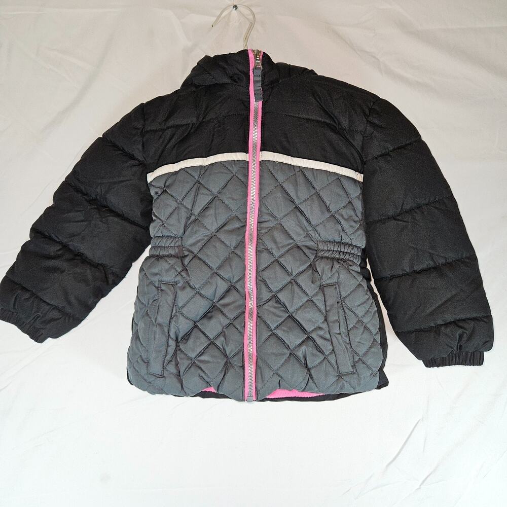 Pink Platinum Girls Hooded Winter Coat Jacket Size 4T
